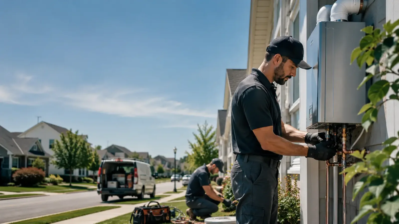 Tankless Water Heater Installation in Oquossoc, ME